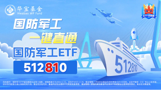 国防军工板块掀涨停潮！国防军工ETF（512810）飙涨超5%！主力资金大举进攻  第3张